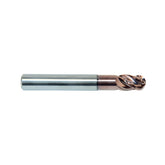 Solid carbide milling Ball nose cutter High-performance machining TM-4BP - Makotools Industrial Supply Tools for Metal Cutting